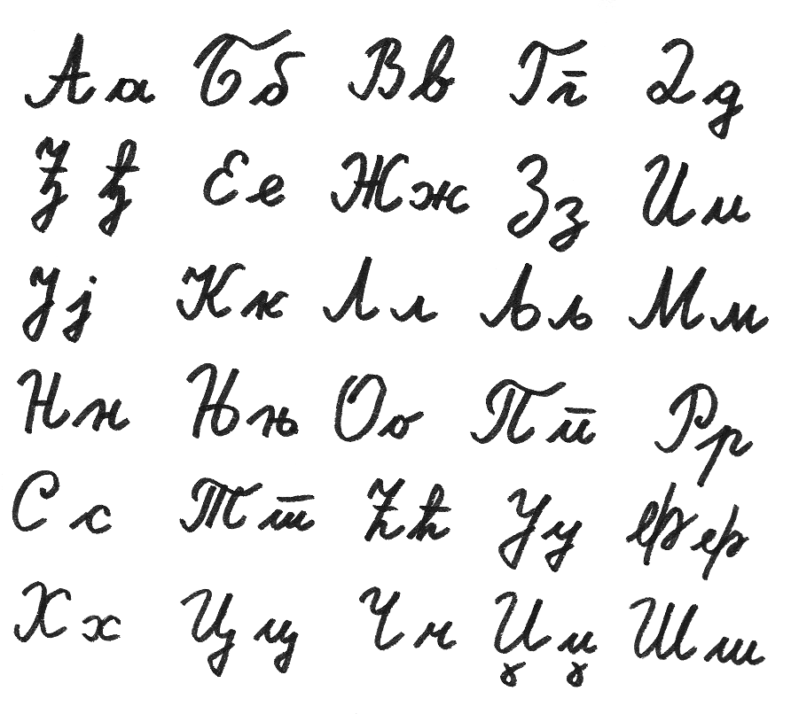 srpska cirilica slova