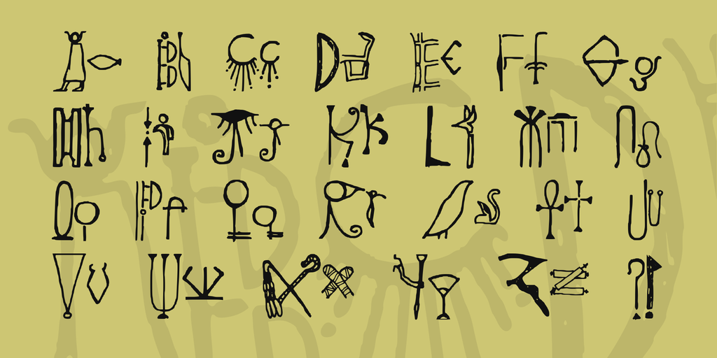 free egyptian fonts